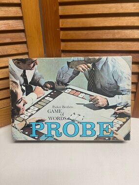 Vintage Parker Brothers Probe Word Game 1964